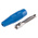 Hirschmann Test & Measurement Blue Male Banana Plug - Screw, 30 V ac, 60 V dc