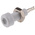 WIMA White Female Test Socket, 2mm Connector, Solder Termination, 10A, Tin Plating