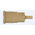 Staubli Brown Female Banana Socket, 4 mm Connector, Press Fit Termination, 24A, 1000V, Gold Plating