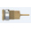 Staubli Brown Female Banana Socket, 4 mm Connector, 24A, 1000V, Gold Plating
