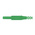Schutzinger Green Male Banana Plug, 4 mm Connector, Screw Termination, 32A, 1000V, Nickel Plating