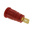 Hirschmann Test & Measurement Red Female Banana Socket, 4 mm Connector, 32A, 1000V ac/dc, Gold Plating