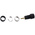 Staubli Black Female Banana Socket, 2mm Connector, 10A, 600V, Gold Plating