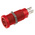 Staubli Red Female Banana Socket, 4 mm Connector, Tab Termination, 20A, 1000V, Nickel Plating