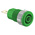 Staubli Green Female Banana Socket, 4 mm Connector, Tab Termination, 32A, 1000V, Gold Plating