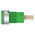 Staubli Green Female Banana Socket, 4 mm Connector, Tab Termination, 32A, 1000V, Gold Plating