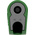 Staubli Green Plug Test Plug, Screw Termination, 32A, 30V ac, Gold Plating
