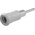 Staubli Grey Socket Test Socket, Solder Termination, 25A, 30V ac, Nickel Plating