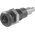Staubli Black Socket Test Socket, Solder Termination, 25A, 30V ac, Nickel Plating