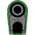 Staubli Green Plug Test Plug, Solder Termination, 32A, 1kV, Gold Plating