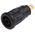 Hirschmann Test & Measurement Black Female Banana Socket, 4 mm Connector, 24A, 1000V ac/dc, Gold Plating