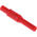 Hirschmann Test & Measurement Red Female Banana Socket, 4 mm Connector, Screw Termination, 24A, 1000V ac/dc, Nickel