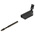 Hirschmann Test & Measurement Black Male Banana Plug, 4 mm Connector, Screw Termination, 16A, 60V dc, Nickel Plating