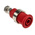 Staubli Red Female Banana Socket, 4 mm Connector, Solder Termination, 32A, 1000V, Nickel Plating