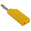 Hirschmann Test & Measurement Yellow Male Banana Plug, 4 mm Connector, Screw Termination, 24A, 60V dc, Nickel Plating
