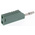 Hirschmann Test & Measurement Green Male Banana Plug, 4 mm Connector, Screw Termination, 24A, 60V dc, Nickel Plating