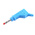 Staubli Blue Male Banana Plug, 4 mm Connector, Screw Termination, 32A, 600V, Nickel Plating