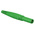 Staubli Green Male Banana Plug, 4 mm Connector, Screw Termination, 32A, 1000V, Nickel Plating