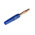 Staubli Blue Male Banana Plug, 2mm Connector, Solder Termination, 10A, 30 V, 60V dc, Gold Plating