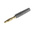 Staubli Grey Male Banana Plug, 2mm Connector, Solder Termination, 10A, 30 V, 60V dc, Gold Plating
