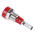 Staubli Red Female Banana Socket, 2mm Connector, Tab Termination, 10A, 30 V, 60V dc