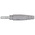 Staubli Grey Male Test Plug, 6 mm Connector, Crimp Termination, 80A, 600V, Silver Plating