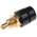 Hirschmann Test & Measurement Black Female Banana Socket, 4 mm Connector, Solder Termination, 32A, 30 V ac, 60V dc,