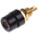 Hirschmann Test & Measurement Black Female Banana Socket, 4 mm Connector, Solder Termination, 32A, 30 V ac, 60V dc,