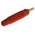 Hirschmann Test & Measurement Red Female Banana Socket, 4 mm Connector, Solder Termination, 16A, 30 V ac, 60V dc, Gold