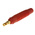 Hirschmann Test & Measurement Red Female Banana Socket, 4 mm Connector, Solder Termination, 16A, 30 V ac, 60V dc, Gold