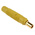 Hirschmann Test & Measurement Yellow Female Banana Socket, 4 mm Connector, Solder Termination, 16A, 30 V ac, 60V dc,