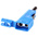 Hirschmann Test & Measurement Blue Male Banana Plug, 4 mm Connector, Screw Termination, 30A, 30 V ac, 60V dc, Nickel