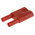 Hirschmann Test & Measurement Red Male Banana Plug, 4 mm Connector, 32A, 1000V ac/dc, Nickel Plating
