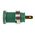 Hirschmann Test & Measurement Green Female Banana Socket, 4 mm Connector, Tab Termination, 25A, 1000V ac/dc, Gold