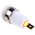 Hirschmann Test & Measurement White Female Banana Socket, 4 mm Connector, Tab Termination, 25A, 1000V ac/dc, Gold