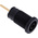 Hirschmann Test & Measurement Black Female Banana Socket, 4 mm Connector, Solder Termination, 24A, 1000V ac/dc, Gold