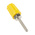 RS PRO 16A, Yellow Binding Post With Brass Contacts and Nickel Plated