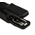 Hirschmann Test & Measurement Crocodile Clip 4 mm Connection, Brass Contact, 25A, Black