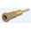 Staubli Brown Female Banana Socket, 4 mm Connector, Press Fit Termination, 25A, 30 V, 60V dc, Gold Plating