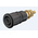 Staubli Black Female Banana Socket, 4 mm Connector, Press Fit Termination, 24A, 1000V, Gold Plating