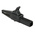 Staubli Crocodile Clip 4 mm Connection, Brass Contact, 32A, Black