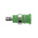 Schutzinger Green Female Banana Socket, 4 mm Connector, 24A, 1000V, Nickel Plating