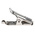 RS PRO Crocodile Clip Crocodile Clip Connection, Nickel-Plated Steel Contact, 25A, Silver