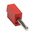 Wago Red Male Banana Plug, 4 mm Connector, Cage Clamp Termination, 20A, 42V