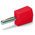 Wago Red Male Banana Plug, 4 mm Connector, Cage Clamp Termination, 20A, 42V