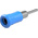 Staubli Blue Socket Test Socket, Solder Termination, 25A, 30V ac, Nickel Plating
