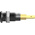 Staubli Black Socket Test Socket, Tab Termination, 25A, 30V ac, Gold Plating