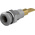 Staubli Grey Socket Test Socket, Tab Termination, 25A, 30V ac, Gold Plating