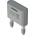 Staubli Grey Plug 4 mm Test Plug & Socket, 32A, 30V ac, Nickel Plating