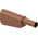 Staubli Brown Plug Test Plug, Solder Termination, 32A, 1kV, Gold Plating